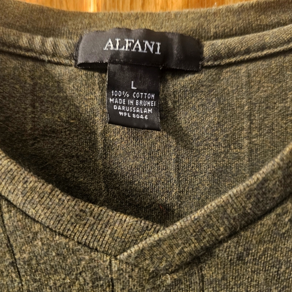 Mens light sweater